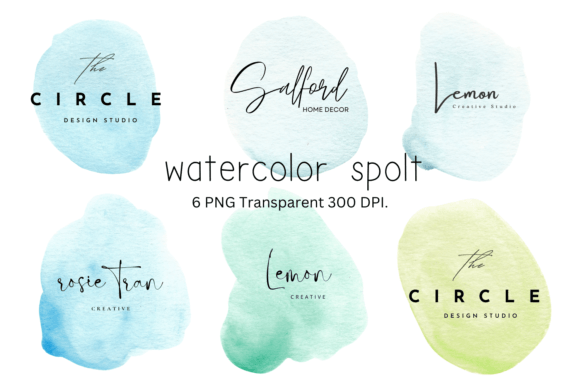 Download Watercolor Spots Clipart - Spots Collection