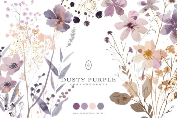 Download Wild Flowers - Floral Clipart - Meadow F - Floral Collection
