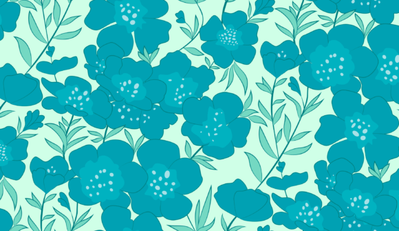 Download Blue Floral - Floral Collection