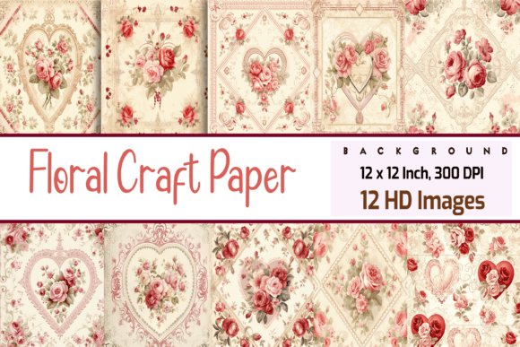 Download Floral Craft Paper - Floral Collection