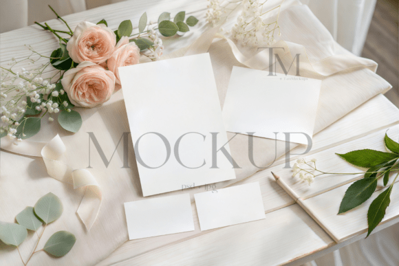 Download Floral Wedding Card Mockup - Floral Collection