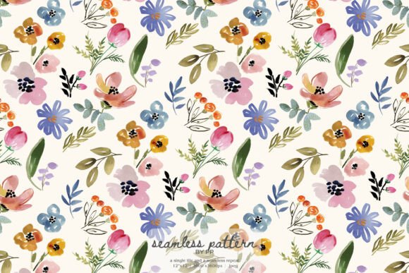 Download Ditsy Floral Seamless Pattern - Floral Collection