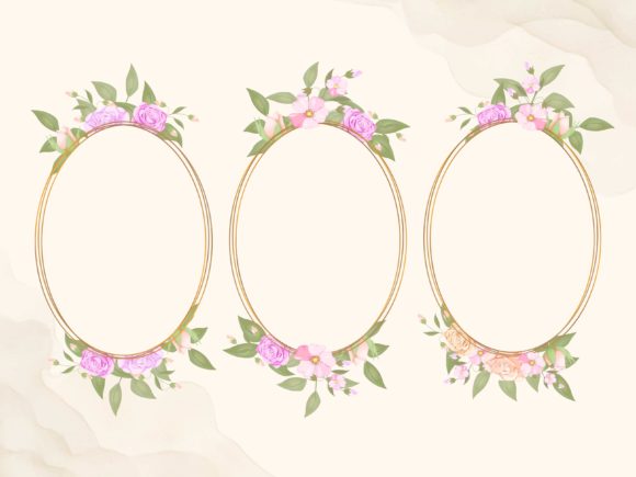 Download Floral Wedding Invitation Frame Design - Floral Collection