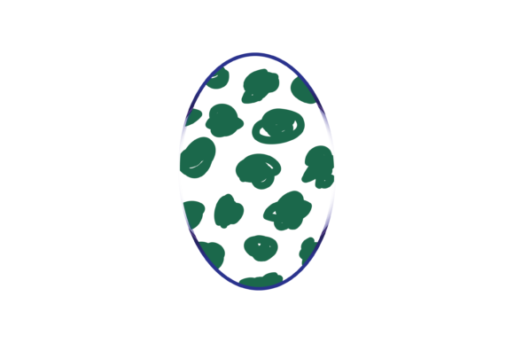 Download Easter Egg with Green Spots - Premium Resources