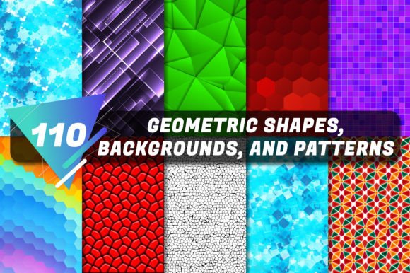 Download Collection of 110 Geometric Shapes - Shape Collection