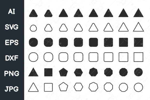 Download Basic Geometric Shapes - Shape Collection