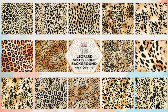 Download Leopard Spots Print Background Clipart - Spots Collection